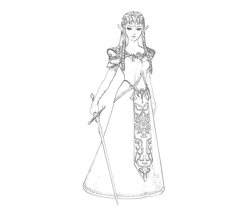 Princess zelda sword