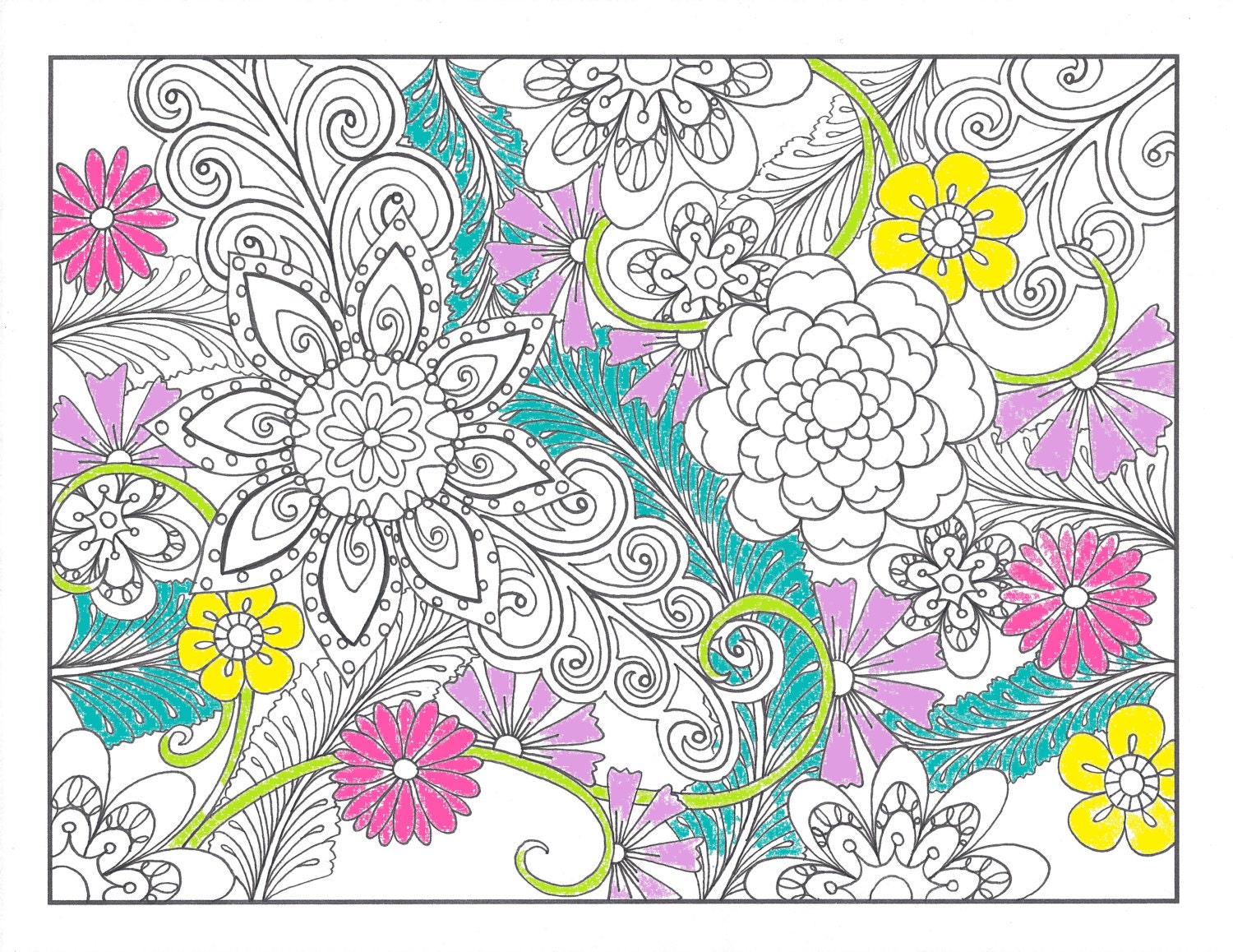 Printable coloring page