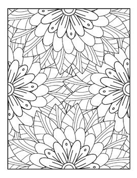 Zen tangle coloring printable pages bundle zen tangle coloring book for adults