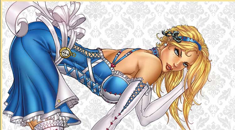 Zenescope entertainment announces grimm fairy tales coloring book