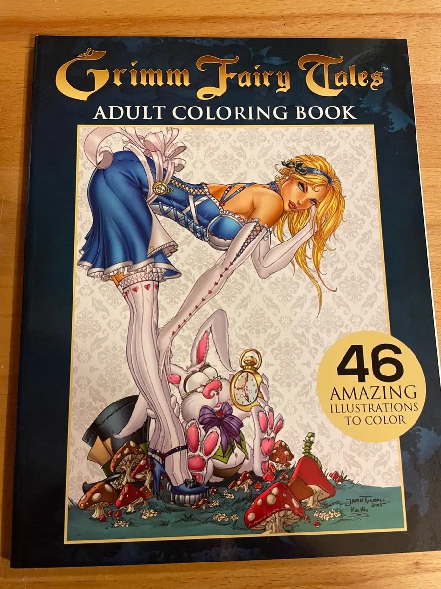 Zenescope grimm fairy tales coloring book