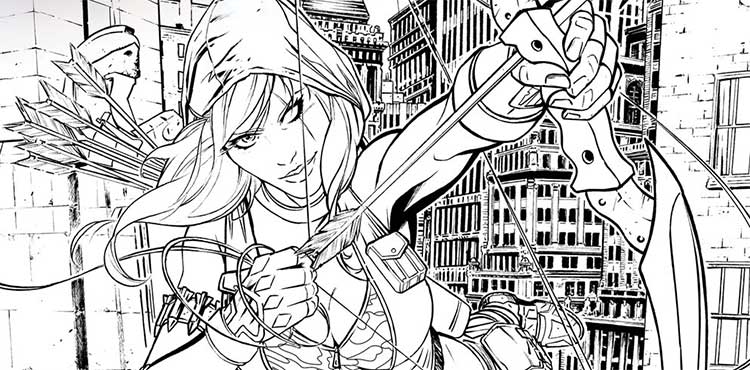 Sdcc zenescope entertainment offers single issue adult coloring book at sdcc â major spoilers â ic book reviews news previews and podcasts