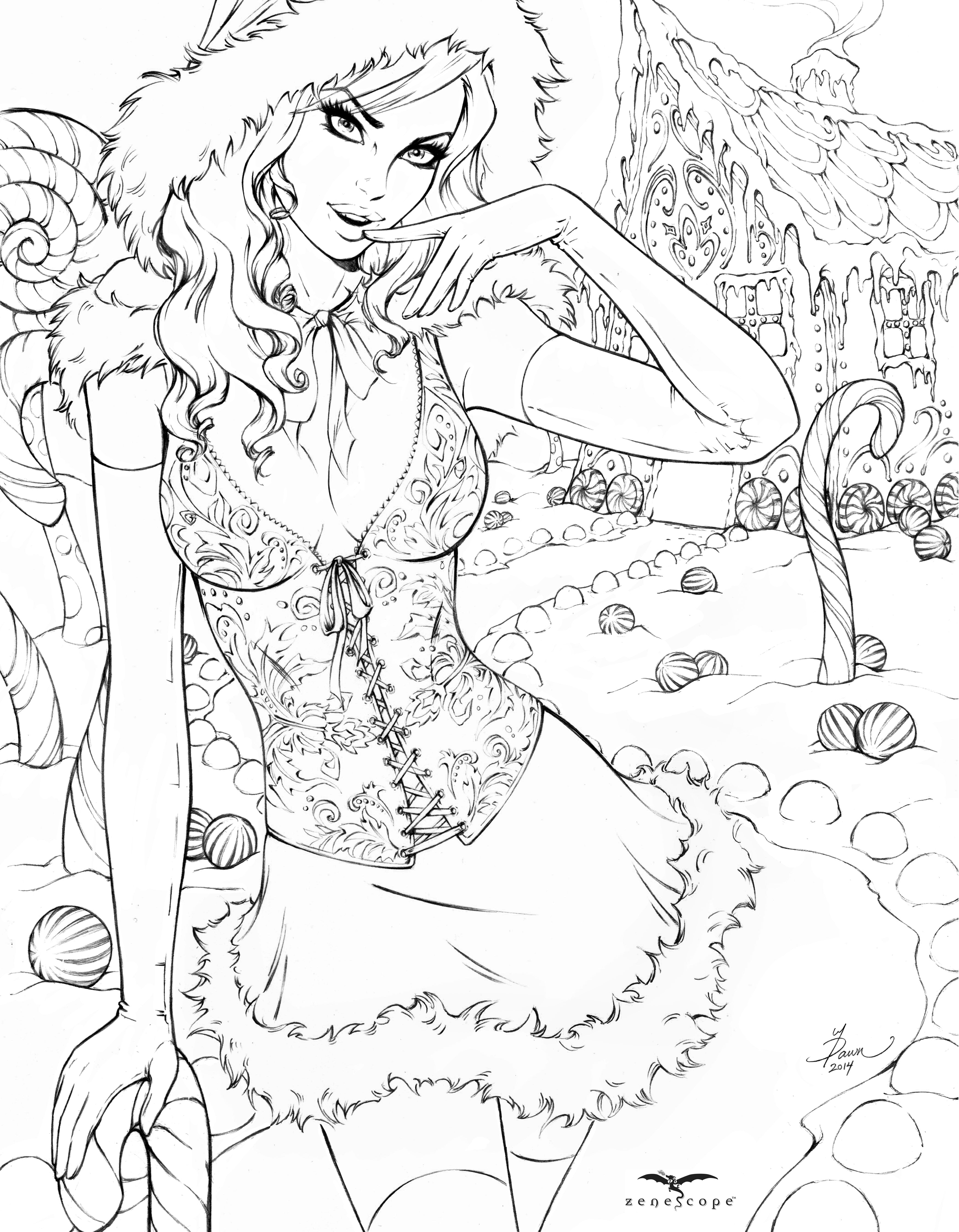 Free coloring pages â art of dawn mcteigue