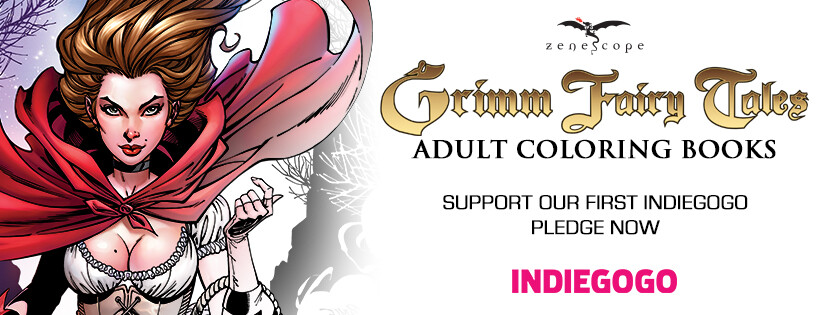 Zenescope to launch first indiegogo campaign for new coloring books