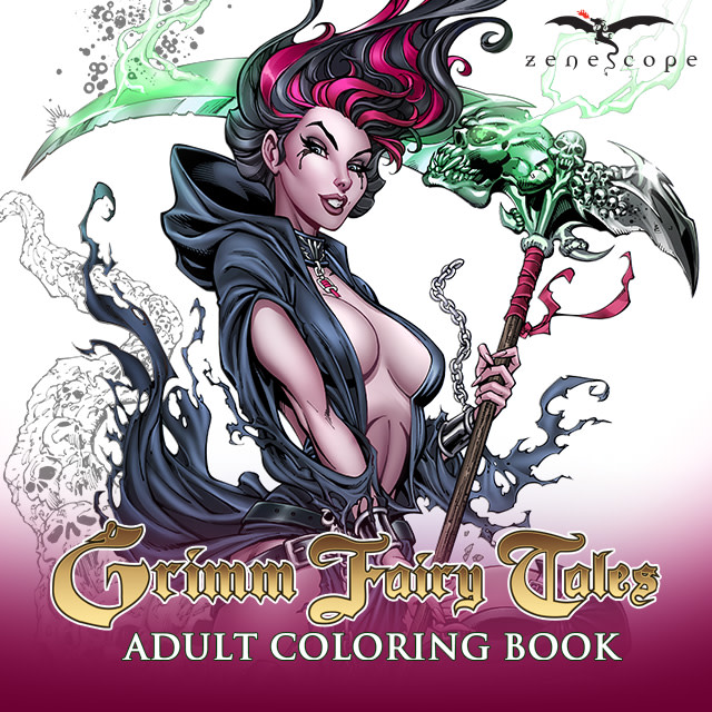 Track two new grimm fairy tales adult coloring bookss indiegogo campaign on backertracker