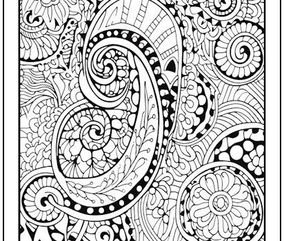 Tag patterned coloring pages print it free