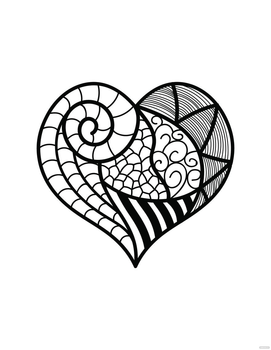 Free zentangle