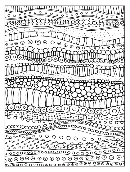 Zentangle patterns coloring book packed with interesting and attractive pattern made by teachers