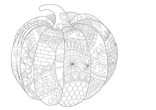 Zentangle pumpkin images â browse photos vectors and video