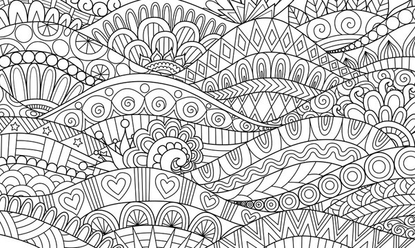 Zentangle color pages images â browse photos vectors and video