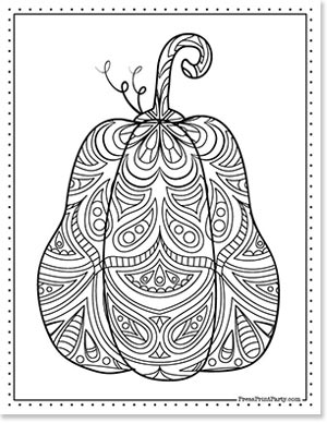 Free printable pumpkin coloring pages perfect for fall