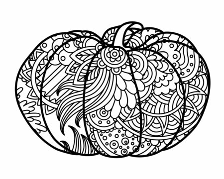 Zentangle pumpkin images â browse photos vectors and video