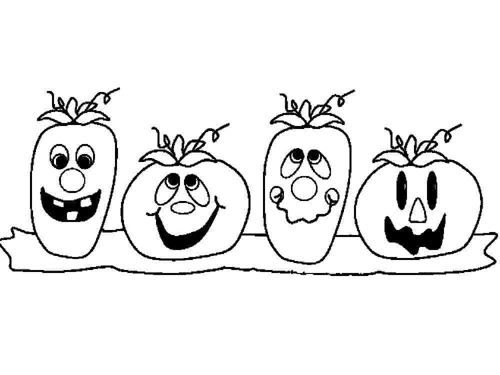 Pumpkin coloring pages