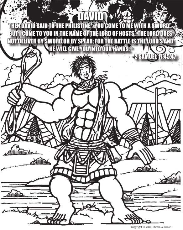 Free othniel coloring page