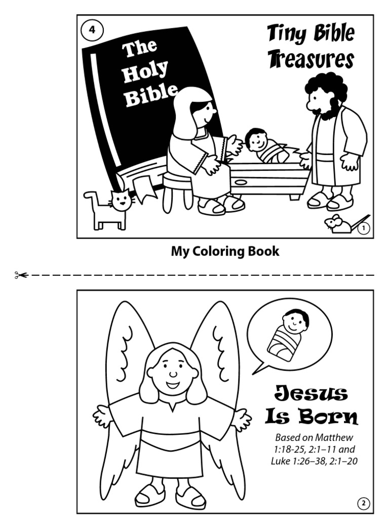 Coloring book jesus is born pdf saint joseph biblical magi