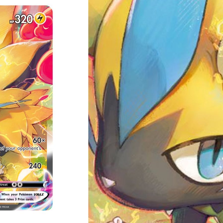 Pokãmon tcg crown zeniths english zeraora vmax revealed