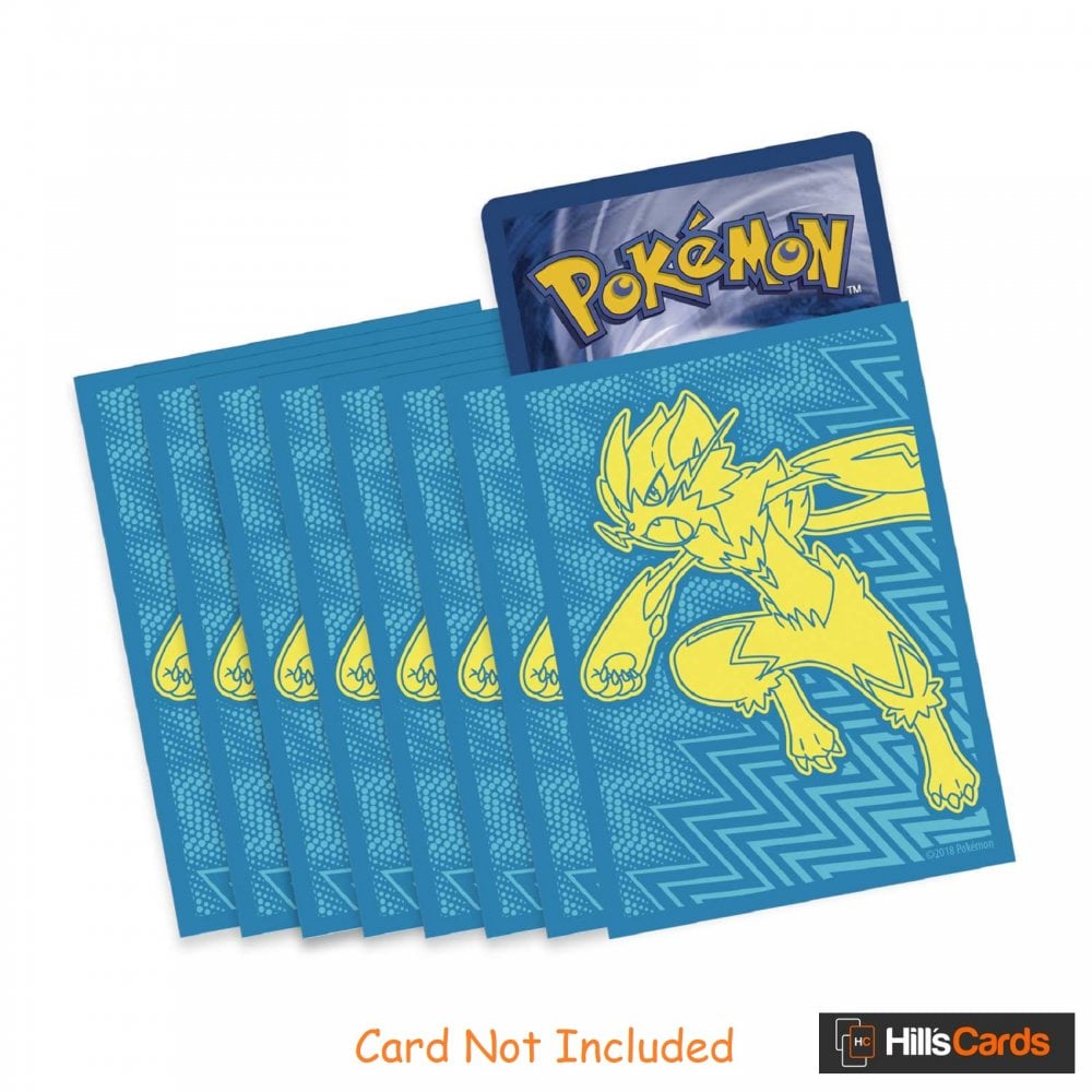 Pokemon trading card game pokemon sun moon lost thunder card sleeves zeraora standard size