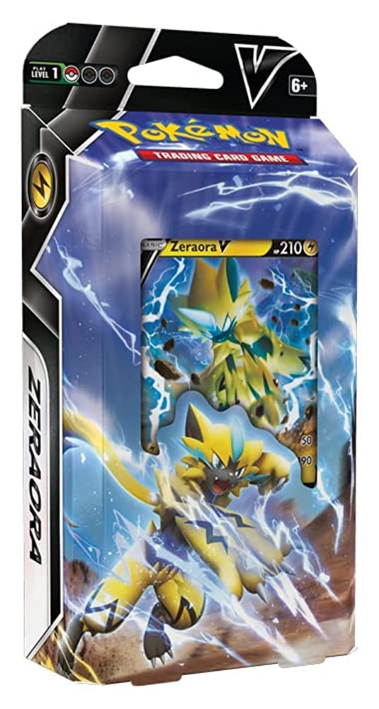 Pokemon cards zeraora v battle deck toys games