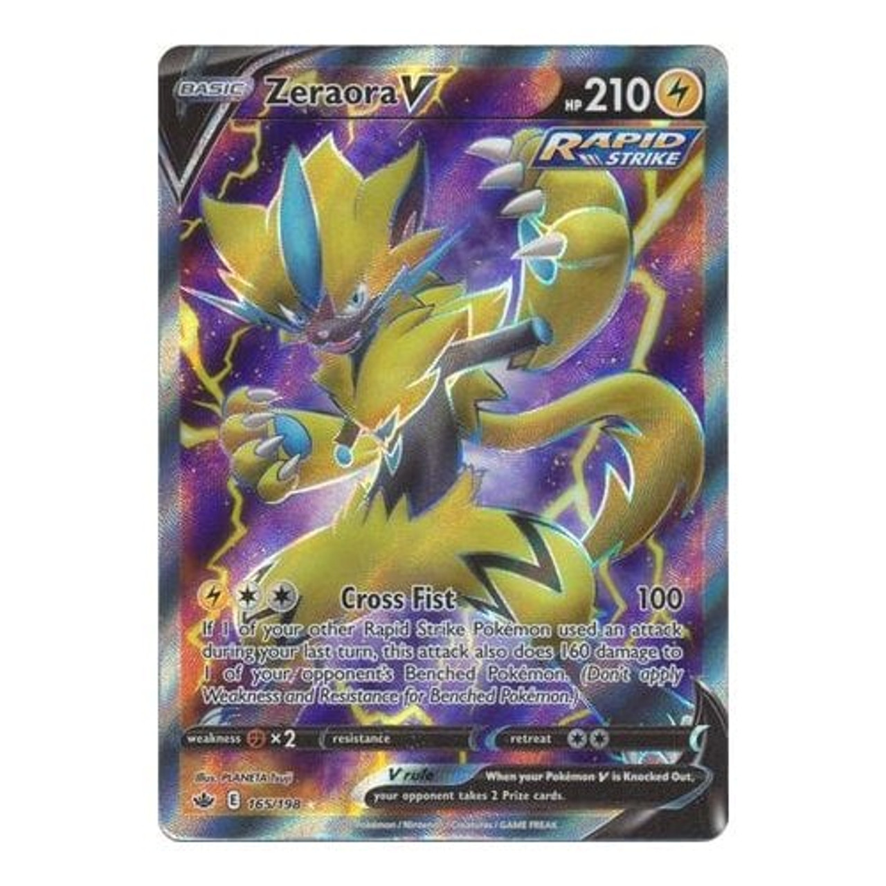 Zeraora v full chilling reign magic madhouse