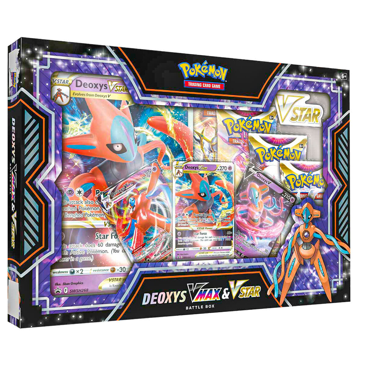 Pokãmon trading card game deoxys vmax vstar battle box â