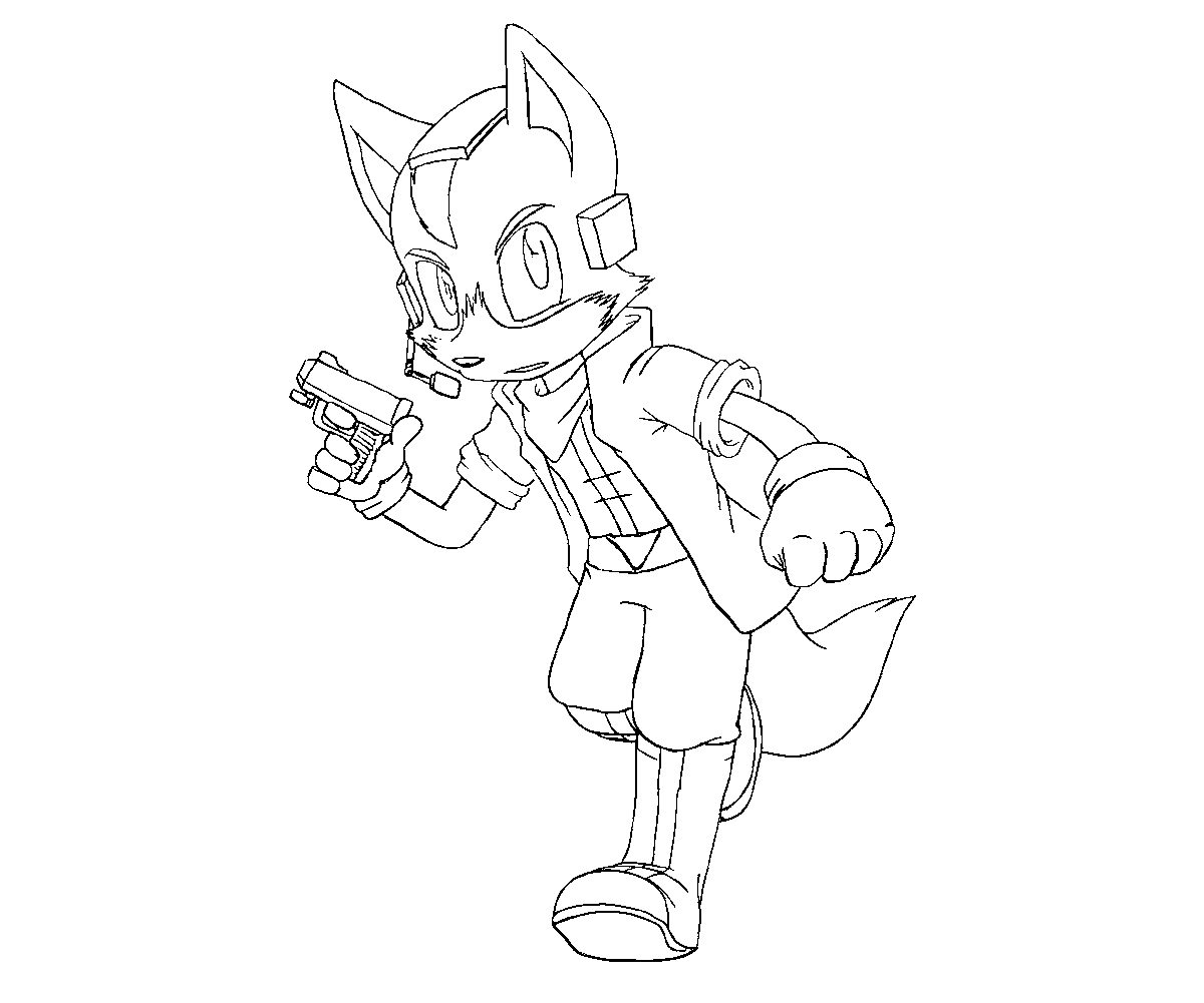 Star fox zero coloring pages yumiko fujiwara