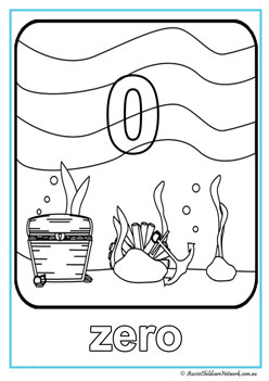 Ocean number colouring