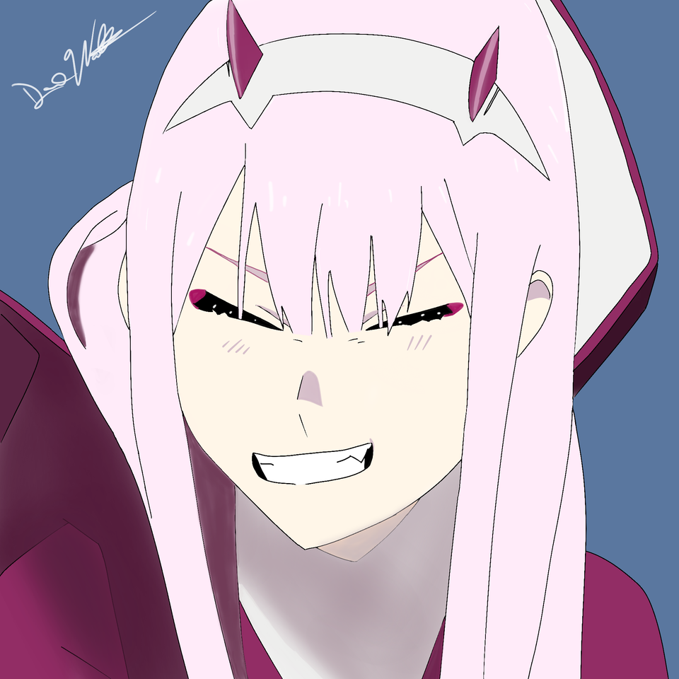 Zero two smile plasticman