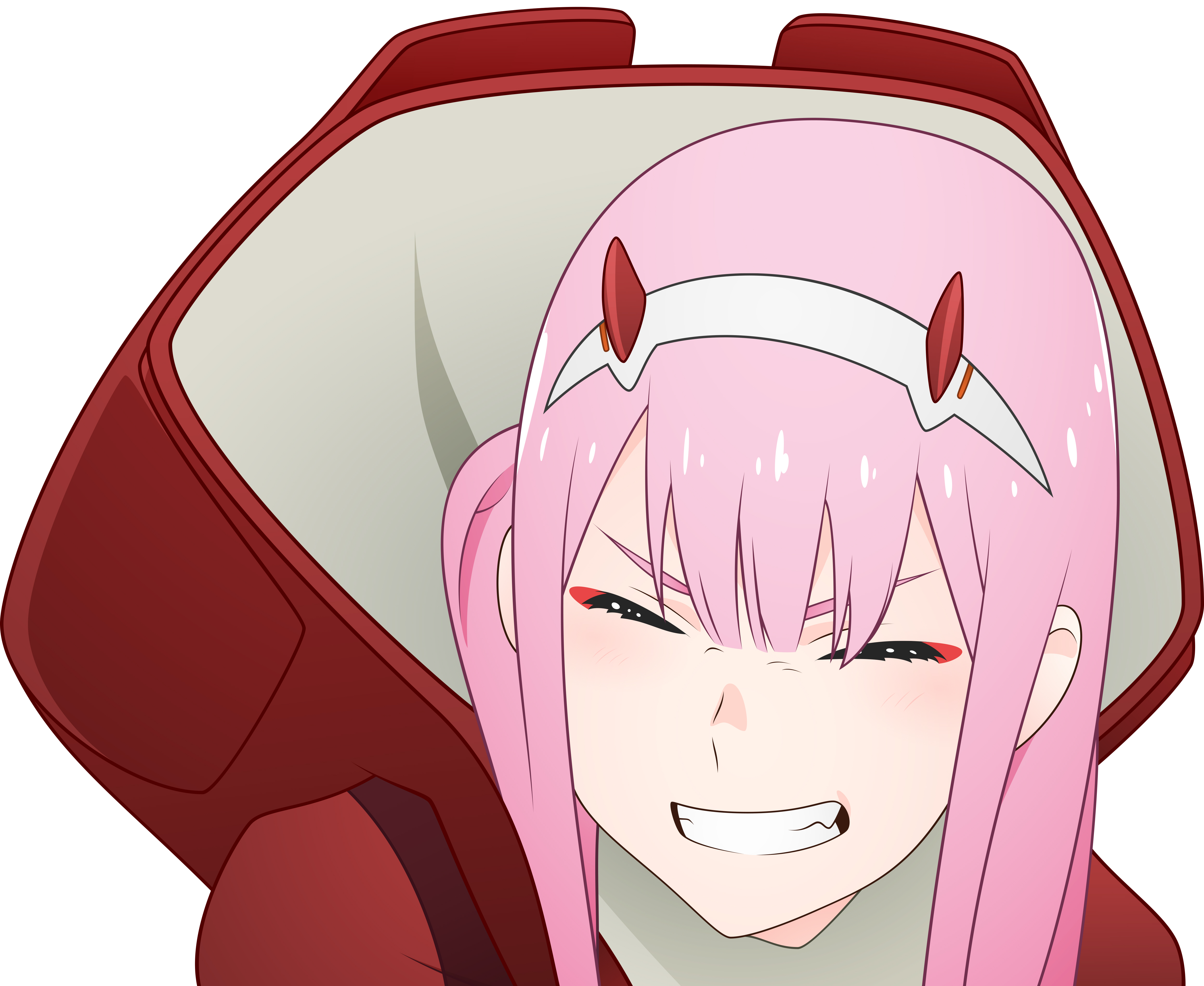 K zero two darling in the franxx papers hintergrãnde