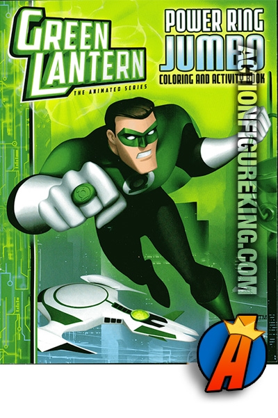 Green lantern the animated series bendon coloring book