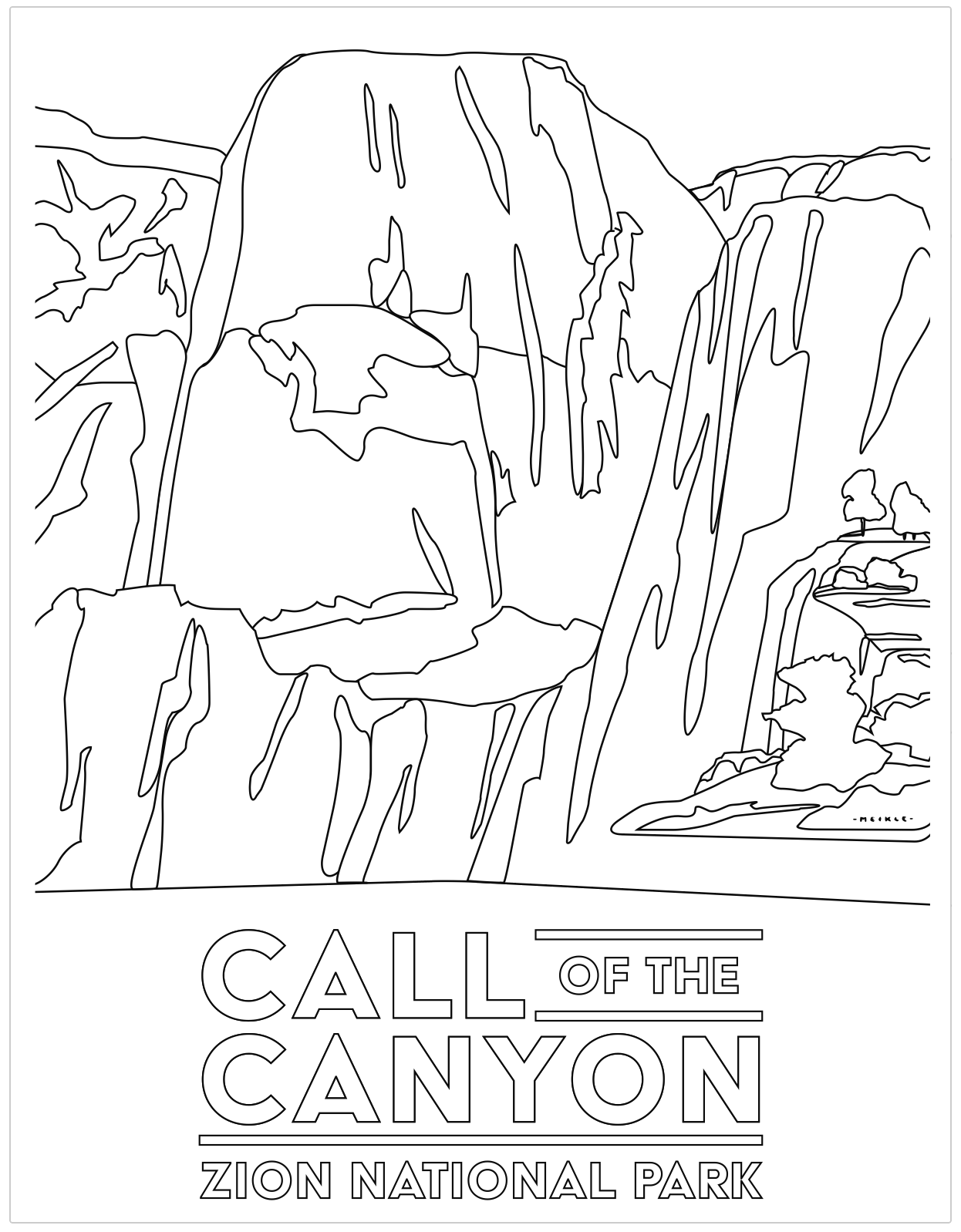 Call of the canyon zion national park