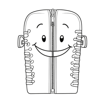 Zipper line art png transparent images free download vector files