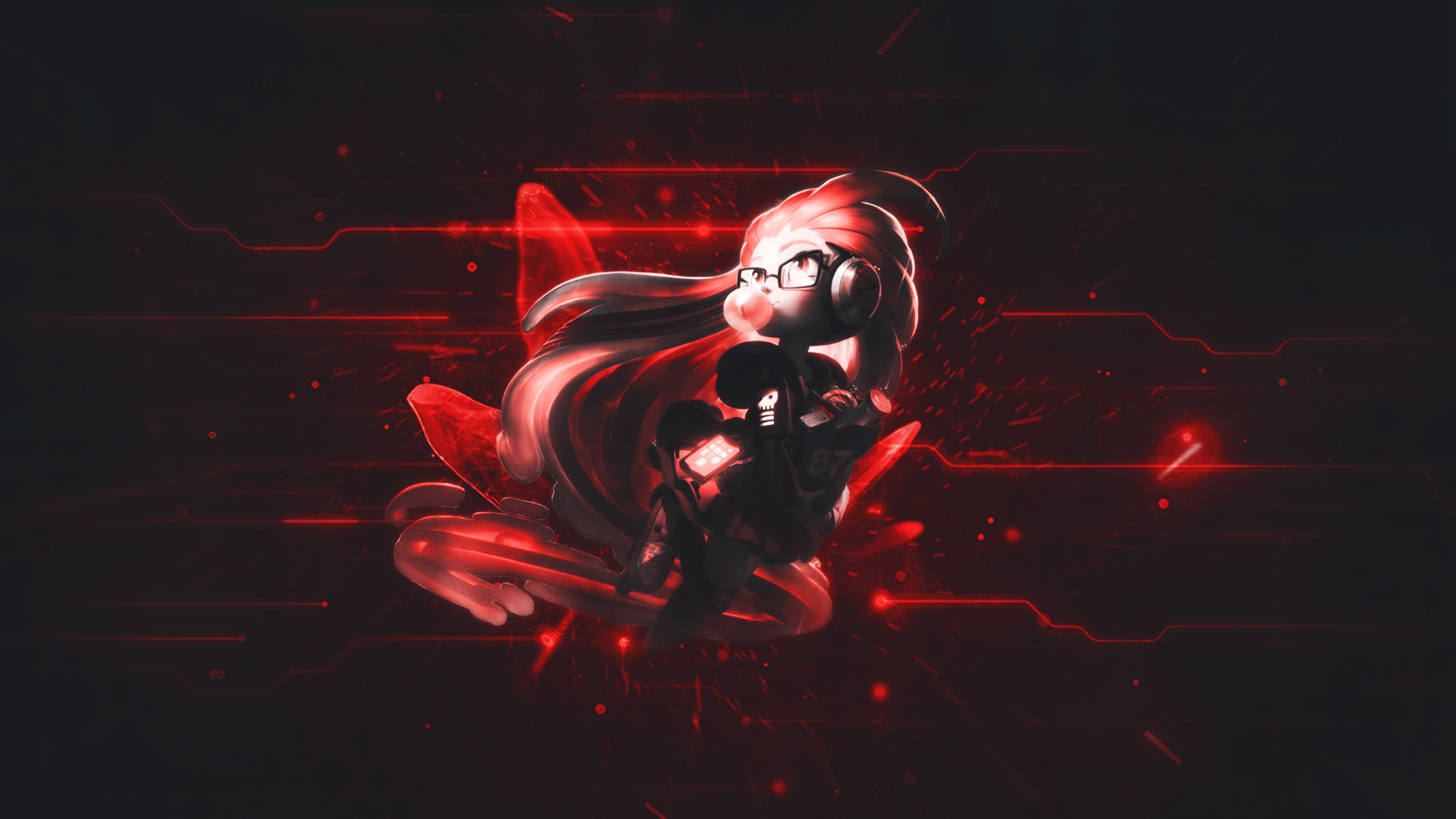 Cyber pop zoe wallpaper league of legends k by awakearts league of legends wallpaper cyber