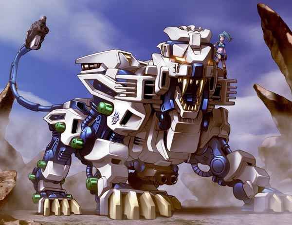 Geek ttoo idea liger zero from zoids as a leg design anime anime wallpaper liger