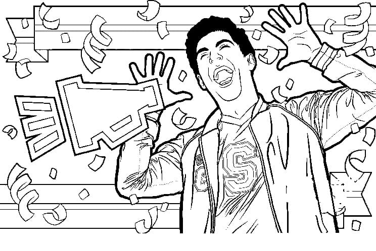 Zombies coloring pages