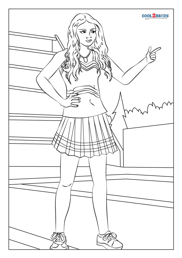 Free printable addison zombies coloring pages for kids