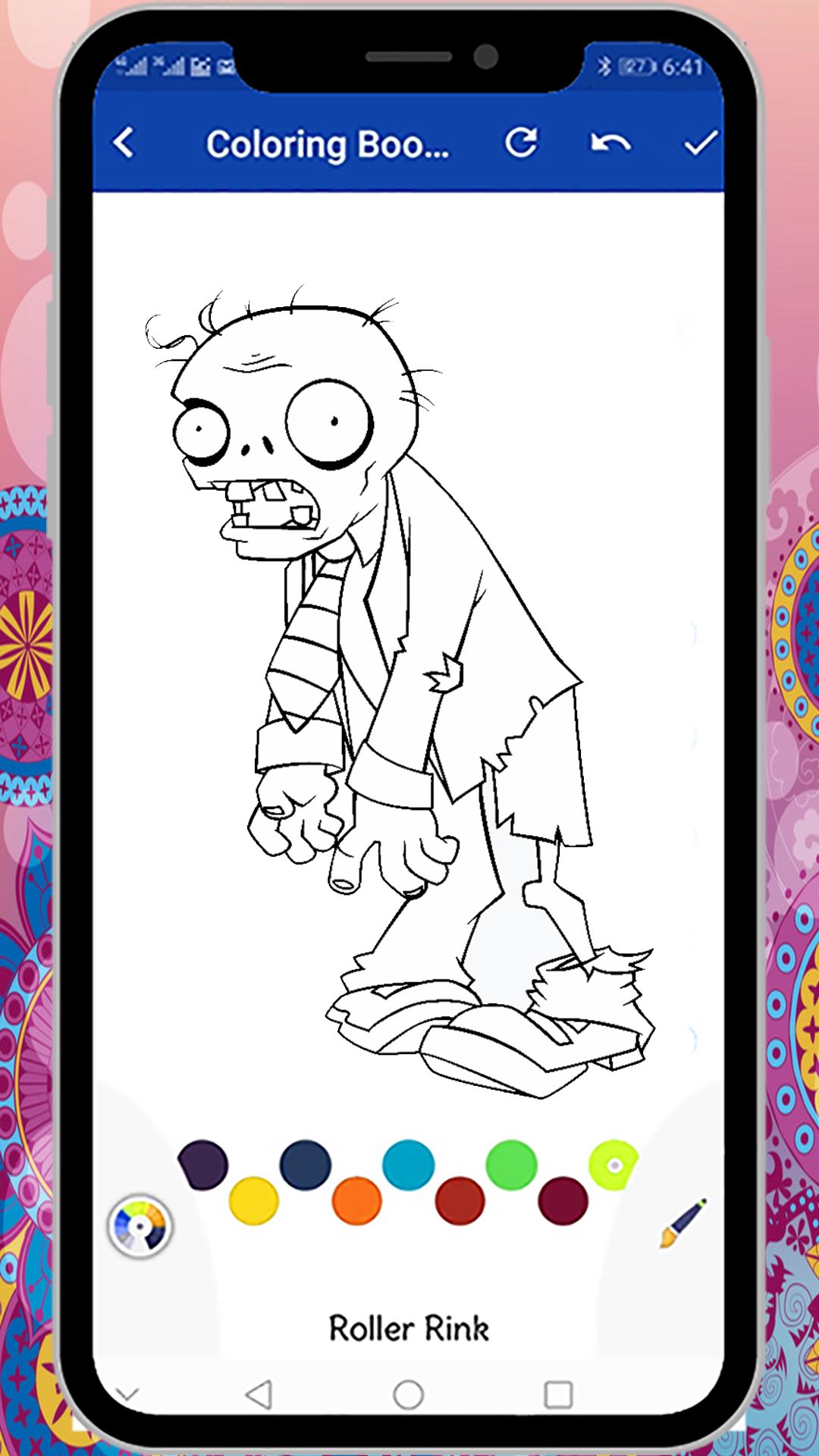 Zombie coloring book â