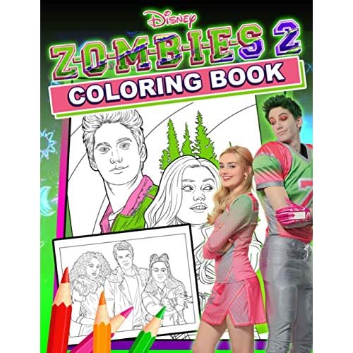 Zombies coloring book great gifts for all lovers