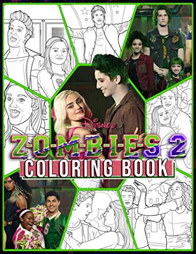 Zombies coloring book z