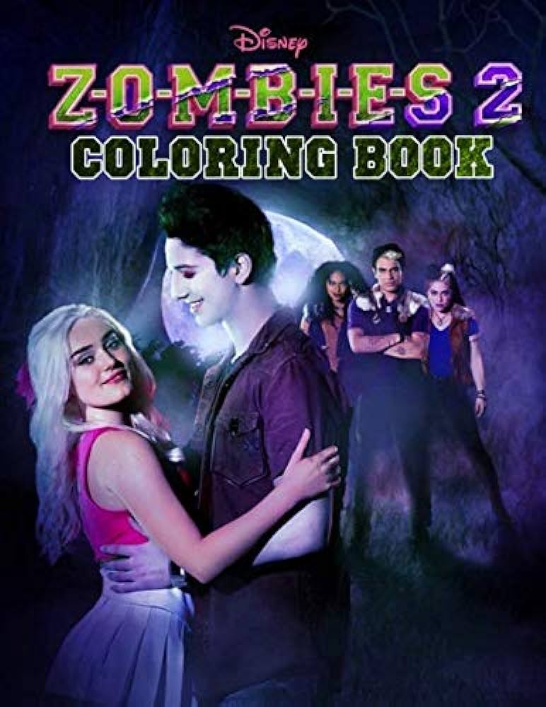Zombies coloring book coloring books for teens and adults based on z
