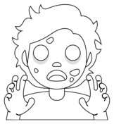 Zombie coloring pages free coloring pages