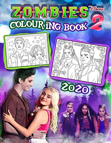 Buy zombies colouring book zombies colouring book based on disney released movie online at singapore