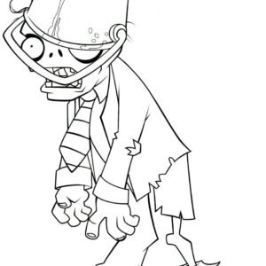 Plants vs zombies coloring pages printable for free download