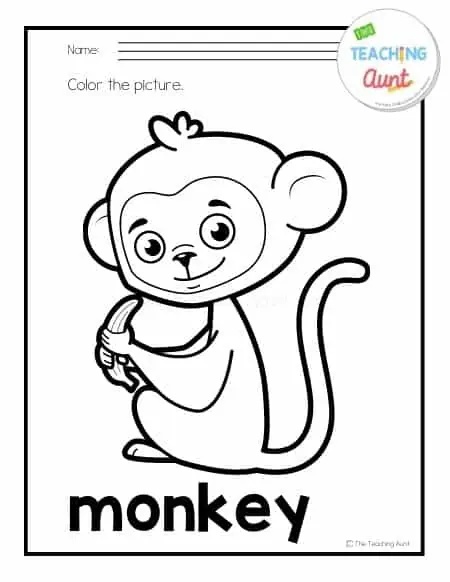 Wild animals coloring pages