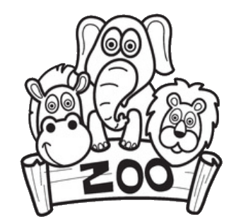 A to z kids stuff zoo coloring pages