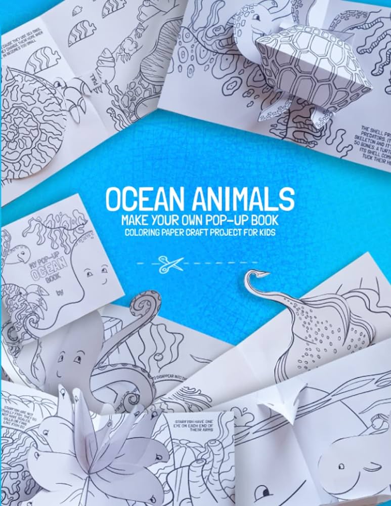 Ocean animals make your own pop