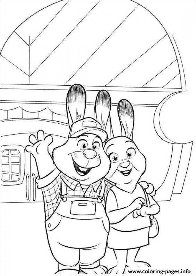 Get this zootopia coloring pages free printable