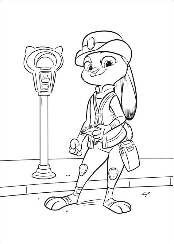 Zootopia coloring pages libros para pintar dibujos para colorear disney dibujos para colorear