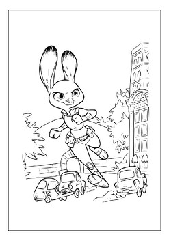 Enter the world of zootopia with these printable coloring pages for kids p