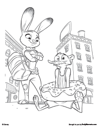 Zootopia bonus activities hooked pany book club