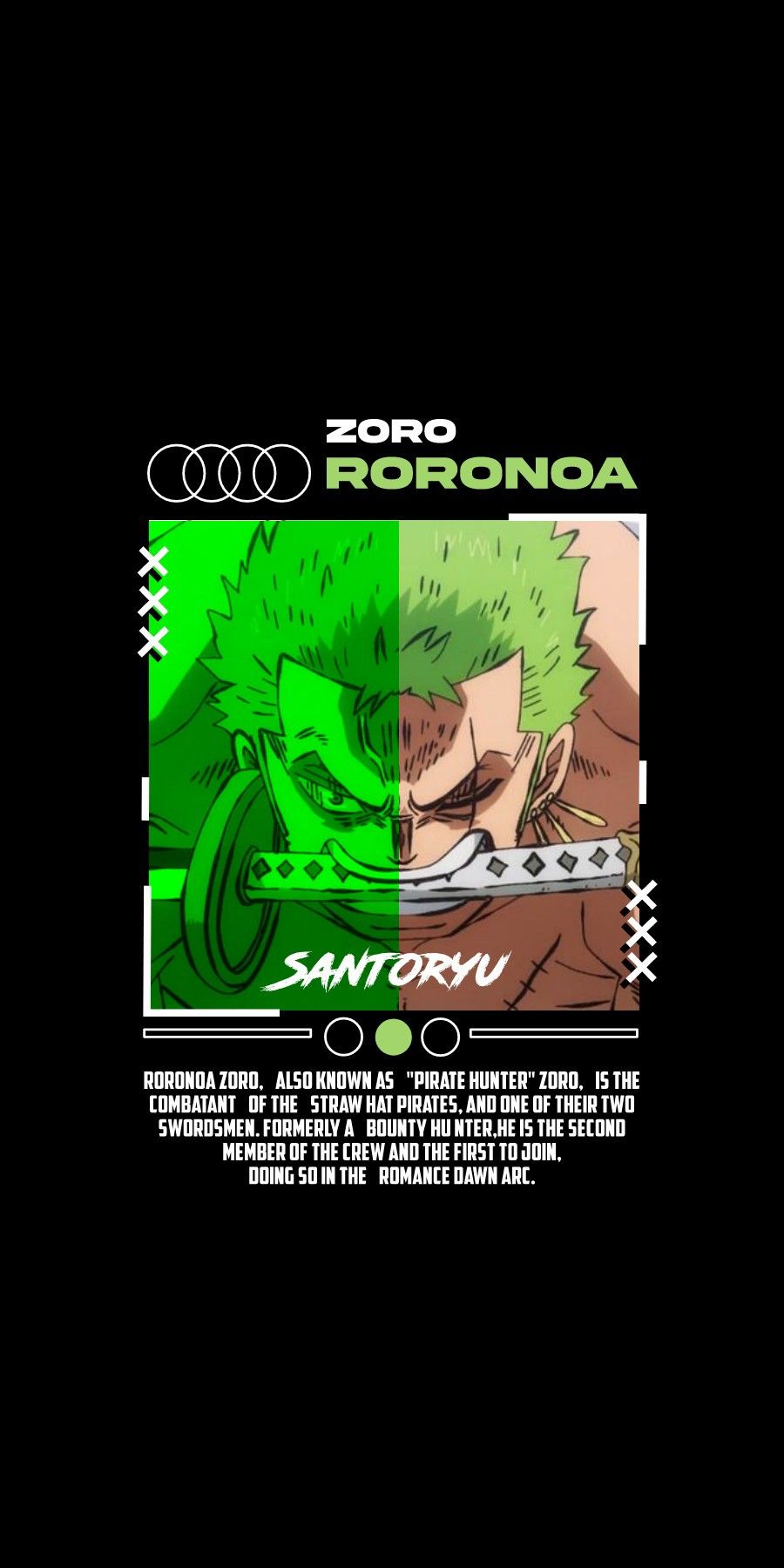 Roronoa zoro wallpaper aesthetic poster jepang gambar anime gambar